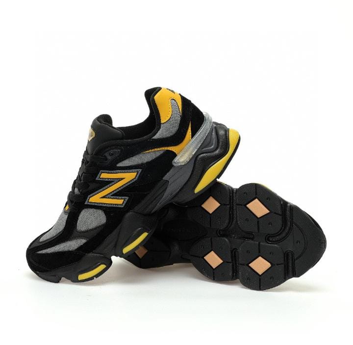 New Balance 9060 " Black Grey Yellow"