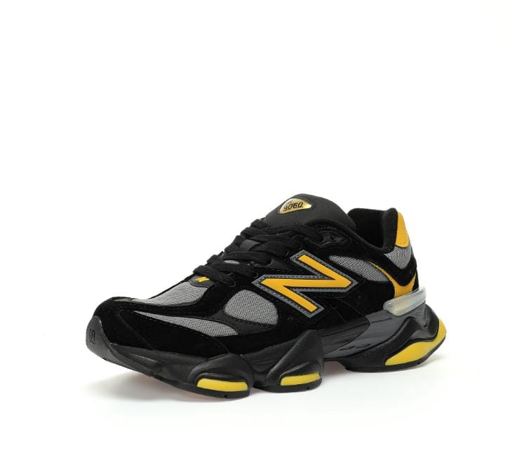 New Balance 9060 " Black Grey Yellow"