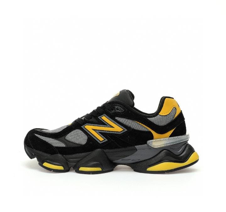 New Balance 9060 " Black Grey Yellow"