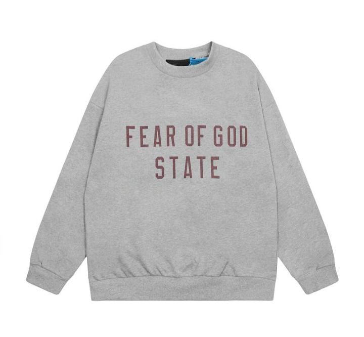 FOG " FEAR OF GOD STATE" Long-sleeve T-shirts