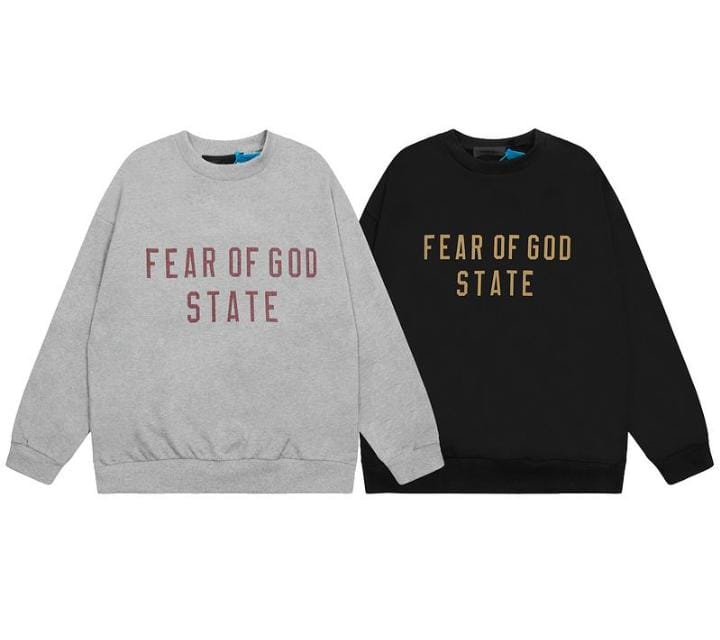 FOG " FEAR OF GOD STATE" Long-sleeve T-shirts